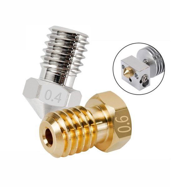 Boquilla V6 Cobre Detalle
