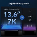 Anycubic Photon Mono M7 Max - Impresora 3D Resina - Imagen 8